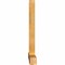 Ekena Millwork Eugene Rough Sawn Timber Gable Bracket, Western Red Cedar, 72"W x 42"H x 4"D x 4"F, 14/12 Pitch GBW072X42X0404EUG00RWR - alternate 2